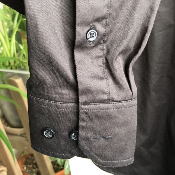 Tristan Black Fitted Shirt - Picture 3 of 7